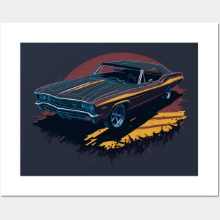 Classic Beauty: Exploring the 1967 Impala - History and Features Posters and Art